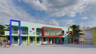 プロジェクトの開始: Thanh Hoa省Ha Trung地区Ha Trungタウン、ベース2のHa Phong幼稚園。
